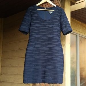 Julie Dillon Navy Blue Sheath Dress, Size L